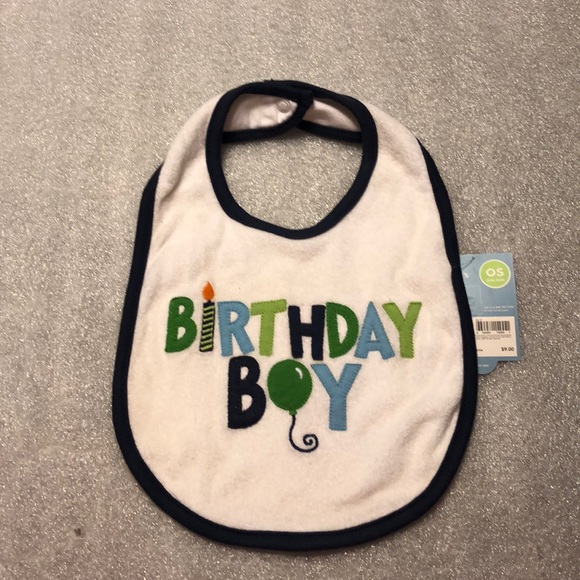 🎂Carter’s Birthday Boy OS Bib - Picture 3 of 4